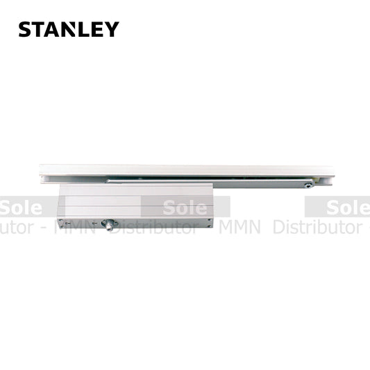 Stanley  Concealed Rack & Pinion Door Closer With Hold Open 60Kg Silver Colour - SGCDC85T