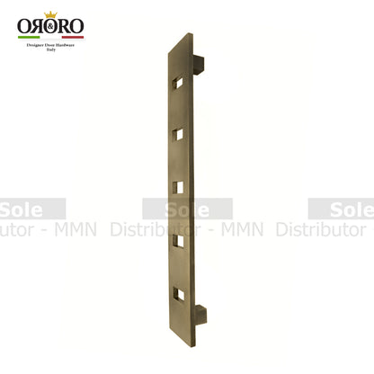 Oro & Oro Main Door Pull Handle , Size 20 Inches , Matt Antique Brass Finish (Each) - OROSS8017MAB